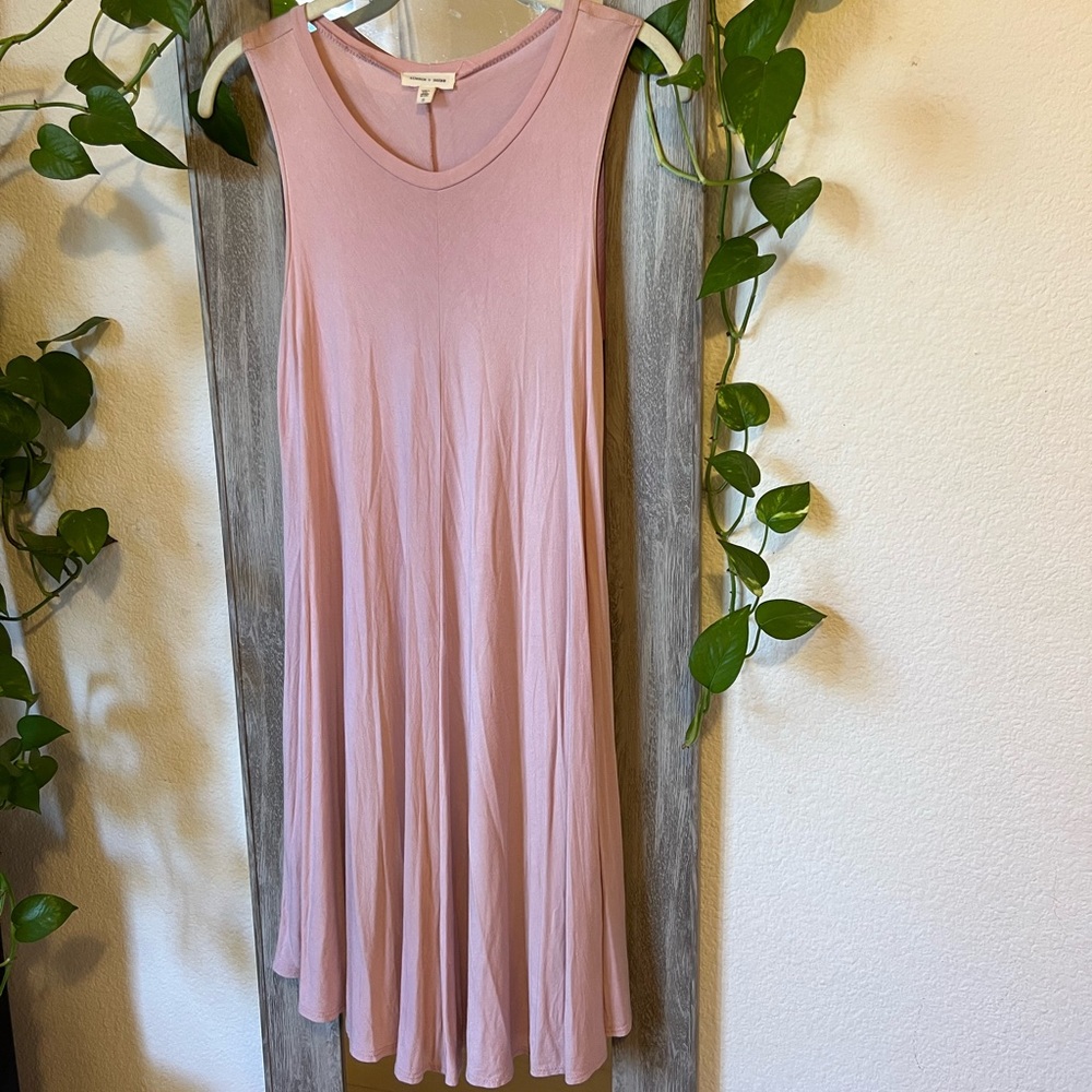 Silence and Noise pink swing dress